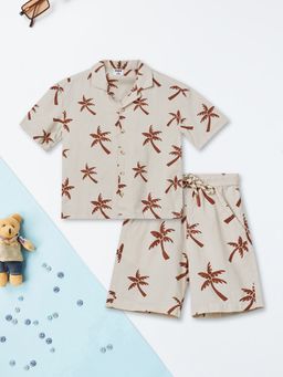 max - Boys Printed Shorts Set