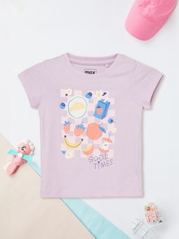 max - Girls Graphic Print T-Shirt