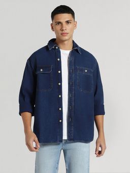 American Eagle - Ae Oversized Denim Shirt Jacket