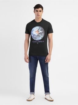 Levi's - Mens Graphic Printed Crew Neck T-shirt