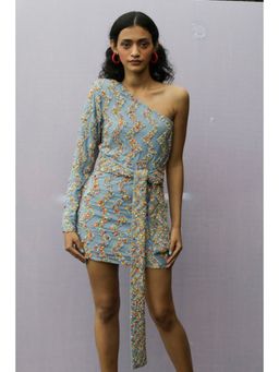 Nirmooha - One Shoulder Embroidered Mini