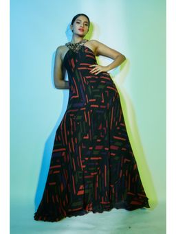 Nirmooha - Multi-Colour Printed Gown