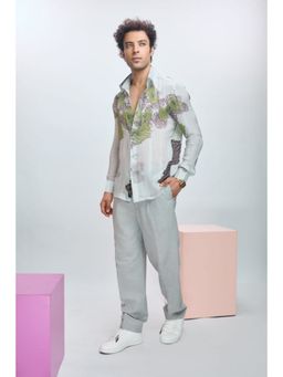 Nirmooha - Grey Straight Pants