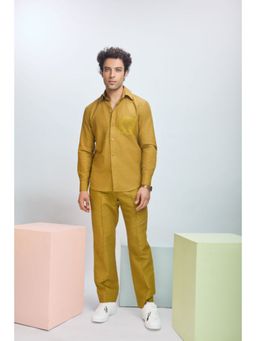 Nirmooha - Gold Straight Pants