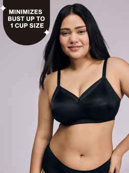 Nykd by Nykaa - Magic Minimiser Non Padded Non Wired BRA NYB380-Black