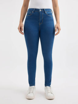 Pepe Jeans - Women Blue Skinny Fit High Rise Jeans