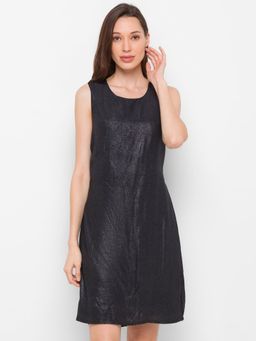 Globus - Black Printed Dress
