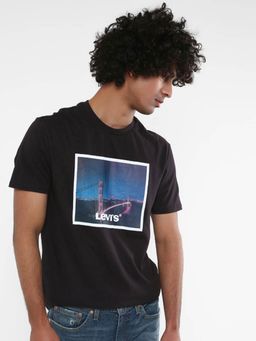 Levi's - Men Black Regular T-shirt