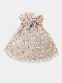 AANCHAL SAYAL - Emma Powder Pink Potli