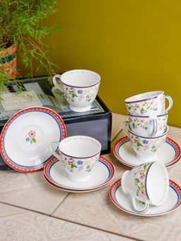 CLAY CRAFT - Magique By The Wishing Chair Tea Cups & Saucers 180 Ml (T04)