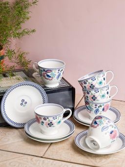 CLAY CRAFT - Magique By The Wishing Chair Tea Cups & Saucers 180 Ml (T05)