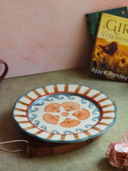 WEAVING HOMES - Sea Dream Dinner Plate Dinnerware Piece