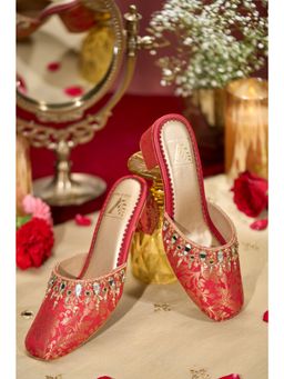 House of Vian - Alishba Red Mules