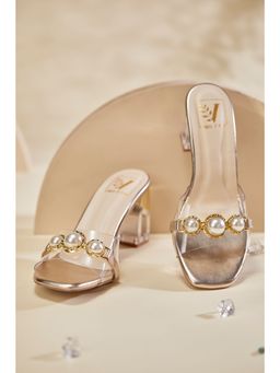House of Vian - Iris Gold Heels
