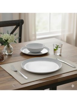 Chabby Chic - Blue Dinner Plates (Pack of 4)