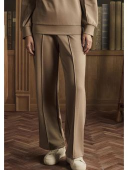 Muvazo - Beige Snugfit Pant