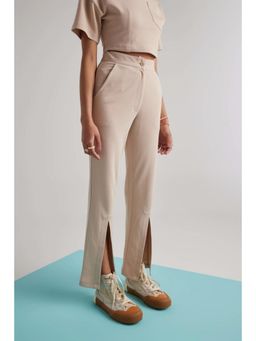 Muvazo - Beige Slay It Pant