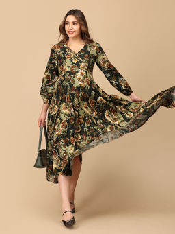 The Mom Store - Grassy Gal Maternity and Nursing Maxi Dress