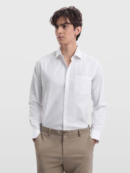 Arrow - Mens Manhattan Slim Fit Originals Shirt - White