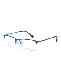 Police - Square VPL290K53KABFR Blue Medium Eyeglass Frames