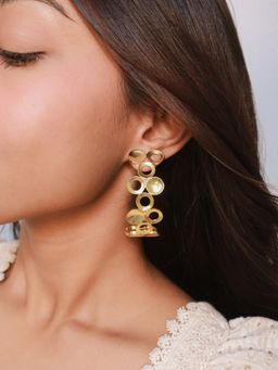 House of Pehr - Gold Plated Hoop Earrings