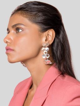 House of Pehr - Silver Plated Hoop Earrings