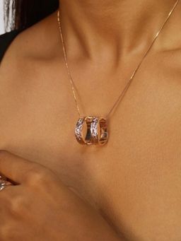 House of Pehr - Rose Gold Plated Pendant Necklace