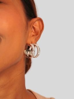 House of Pehr - Silver Plated Hoops Earrings