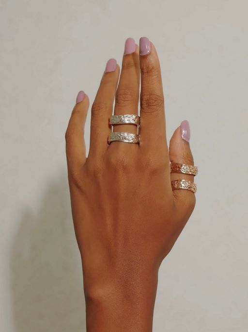 House of Pehr Silver Plated Finger Ring