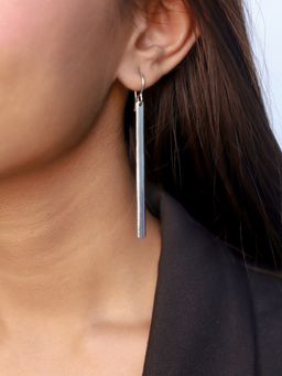 House of Pehr - Silver Plated Drop Earrings
