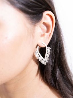 House of Pehr - Silver Plated Drop Earrings