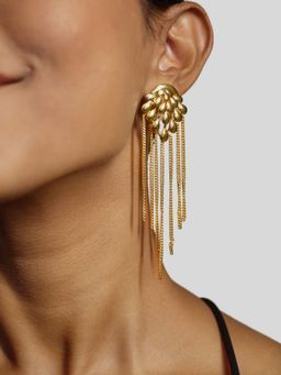House of Pehr - Gold Plated Drop Earrings