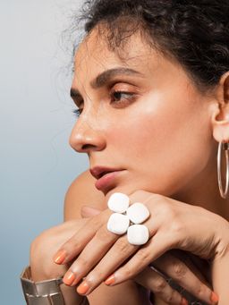 House of Pehr - Silver Plated Finger Ring