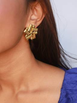 House of Pehr - Gold Plated Studs