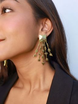 House of Pehr - Gold Plated Drop Earrings