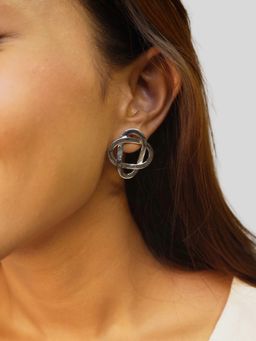 House of Pehr - Silver Plated Knotted Studs