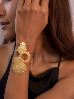 House of Pehr - Women Gold Plated Cuff Bracelet