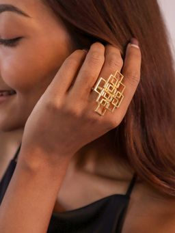 House of Pehr - Gold Plated Finger Ring