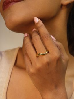 House of Pehr - Gold Plated Finger Ring