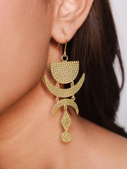 House of Pehr - Gold Plated Drop Earrings