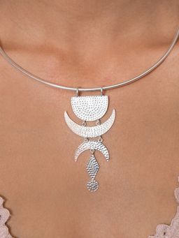House of Pehr - Women's Silver Plated Pendant Necklace