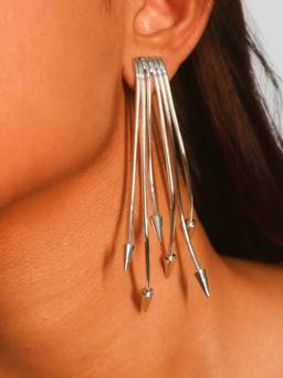 House of Pehr - Silver Plated Drop Earrings