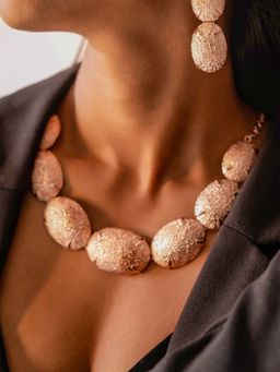 House of Pehr - Rose Gold Plated Statement Necklace