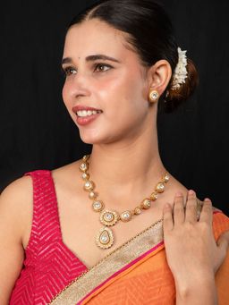 Niscka - Gold Plated Jewellery Set