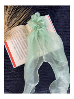 Taraasi - Zero Waste Short and Long Tailed Organza Scrunchies