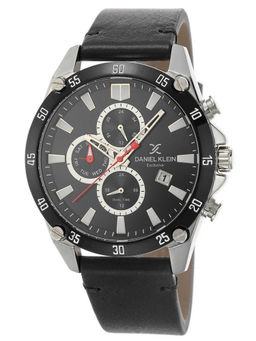 Daniel Klein - Analog Black Dial Men's Watch-DK.1.12501-1