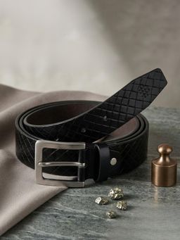 Bonjour - Modern Men's Pure Leather Belt-Black