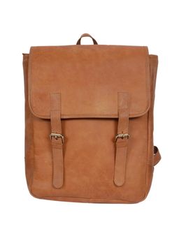 Celtic - Classic Tan Genuine Leather Backpack