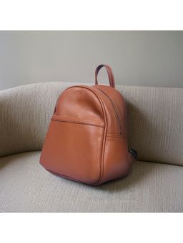 Celtic - Tan Ndm Genuine Leather Backpack