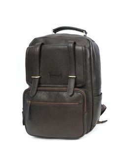 Celtic - Soft Brown Genuine Leather Backpack
